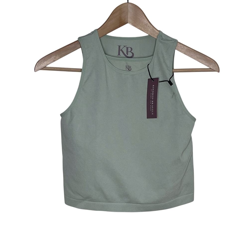 Kindred Bravely NWT Bamboo Nursing Bra M Busty Aqua Mist Soft Maternity
